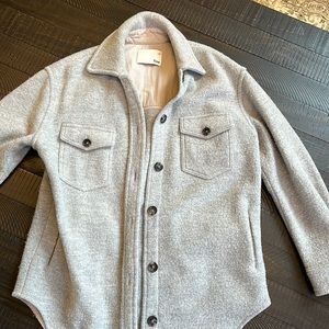 Wilfred free ganna shirt jacket - grey